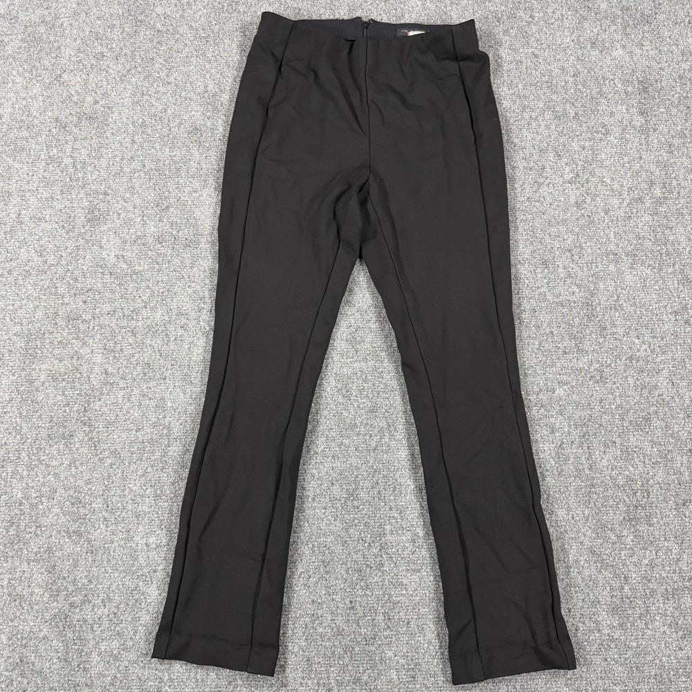 Rag & Bone Dress Pants‎ Womens 2 Black Stretch Zip Back Slim